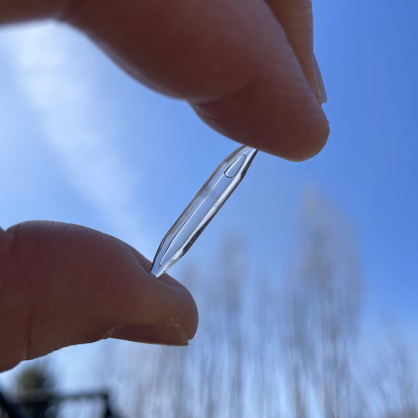 Liquid carbon dioxide (CO2), 99% - in an ampoule.