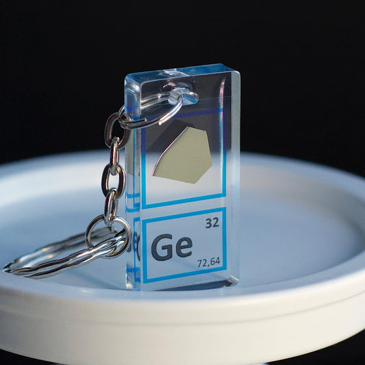 Germanium keychain 20x40 mm, 99.999%, Ge
