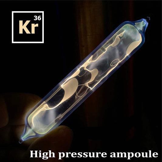 Krypton discharge ampoule (Kr), 99.999%, 100 Torr pressure, 18x100 mm
