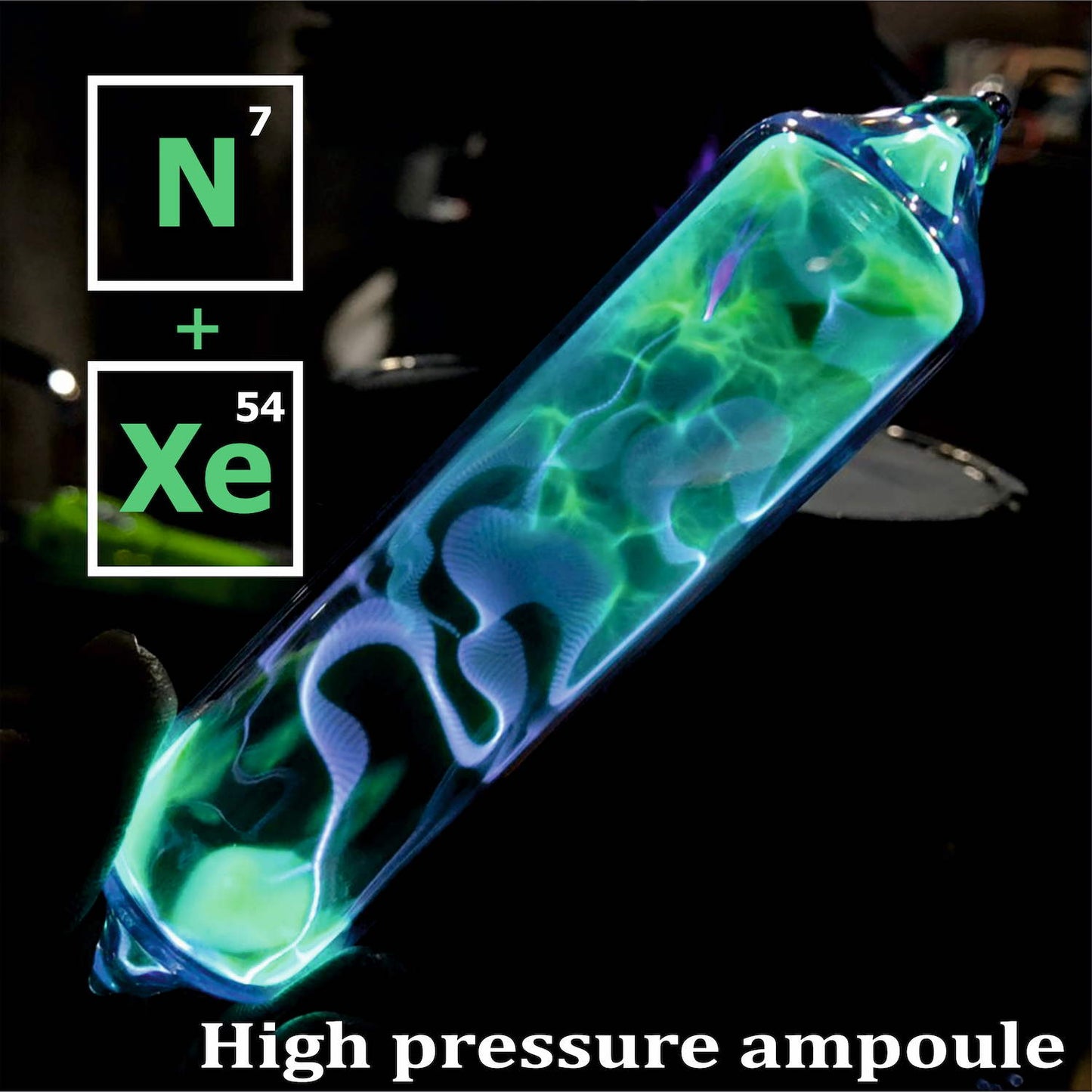 Xe and N2 mixture in ampoule 25x100 mm, 99.999%