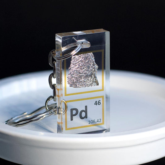 Palladium keychain 20x40 mm, 99.9%, Pd