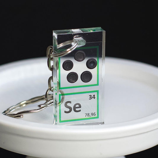 Selenium keychain 20x40 mm, 99.99%, Se